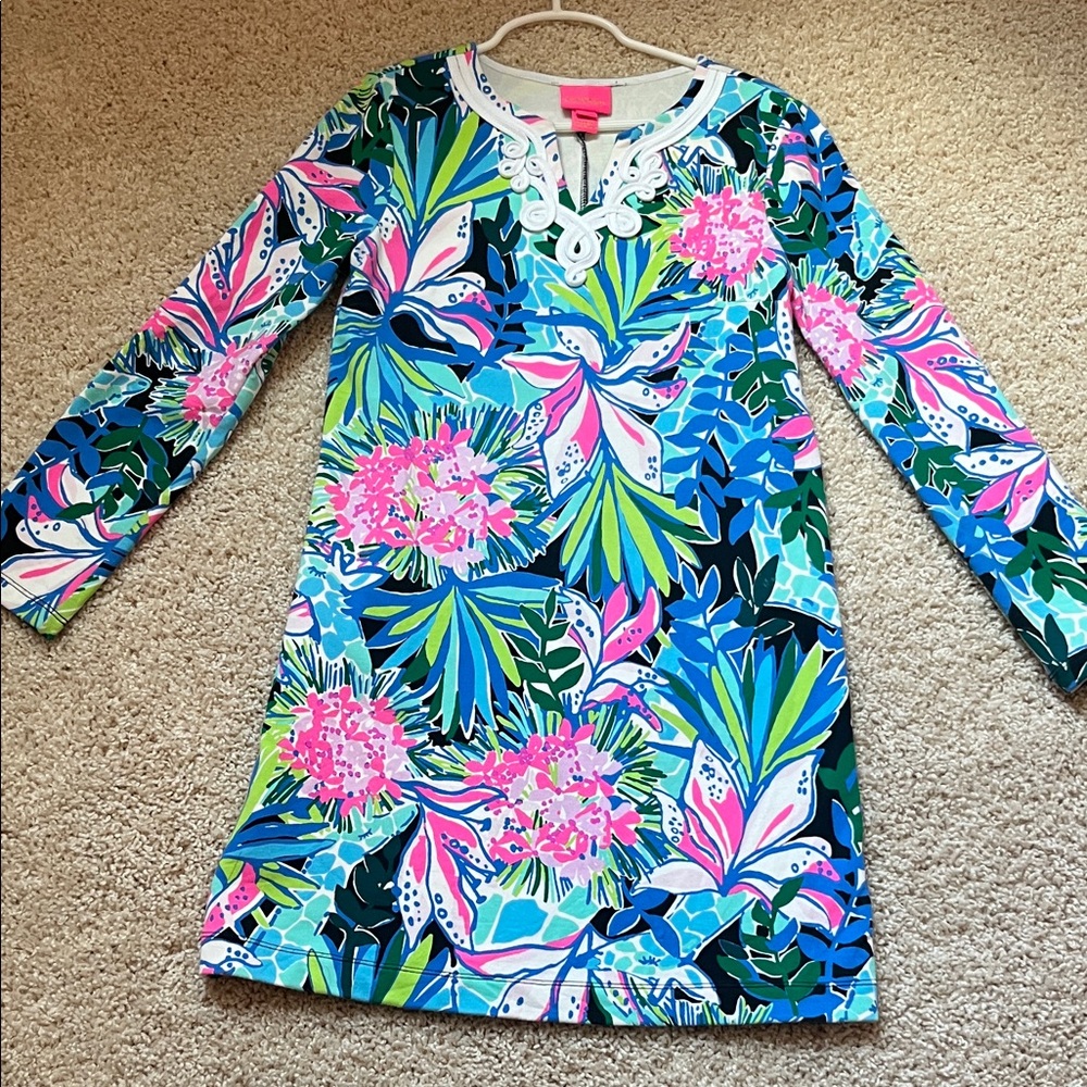 Lilly Pulitzer girls Long Sleeve Dress